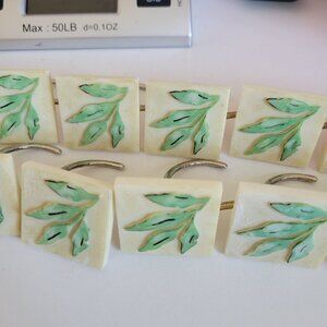 Shower curtain hooks